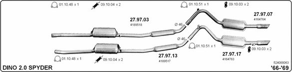Exhaust System 524000063