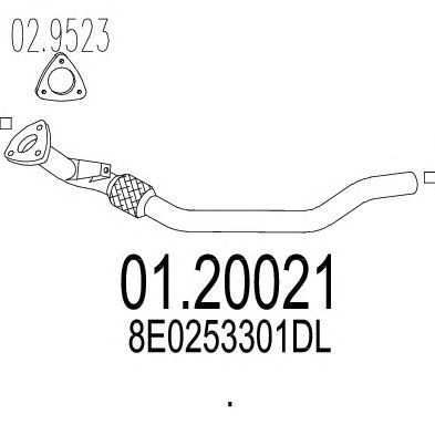 Exhaust Pipe 01.20021