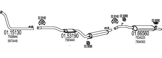 Exhaust System C100169002093