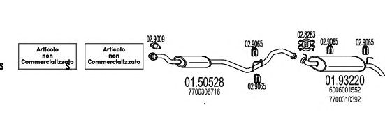 Exhaust System C280111006650