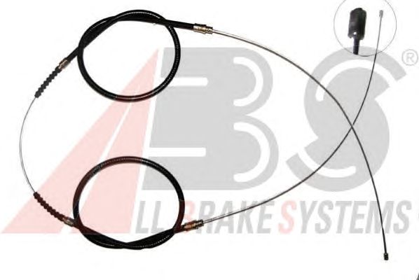 Cable, parking brake K12106