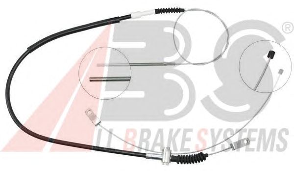 Cable, parking brake K12485