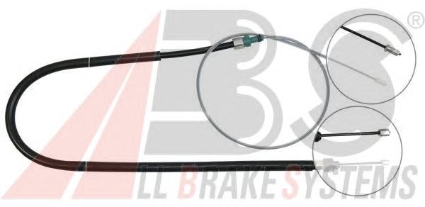 Cable, parking brake K12976
