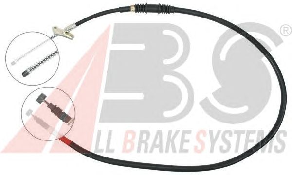 Cable, parking brake K15408