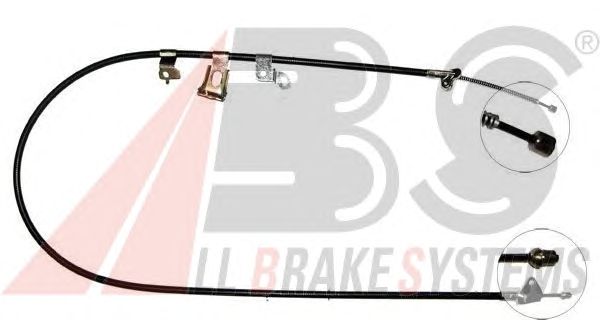 Cable, parking brake K19477