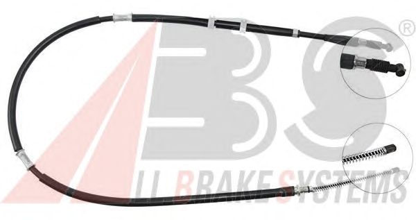 Cable, parking brake K19568