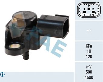 Sensor, intake manifold pressure 15025