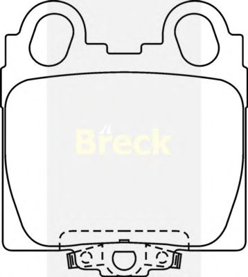 Brake Pad Set, disc brake 21790 00 C