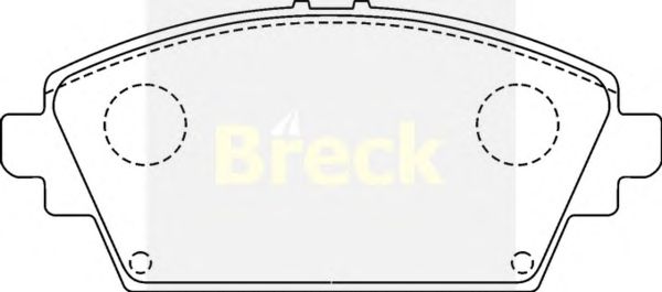 Brake Pad Set, disc brake 23095 00