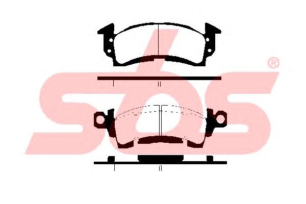 Brake Pad Set, disc brake 1501229965