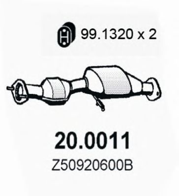 Catalytic Converter 20.0011