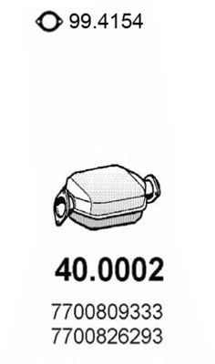 Katalysator 40.0002