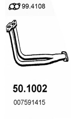 Exhaust Pipe 50.1002