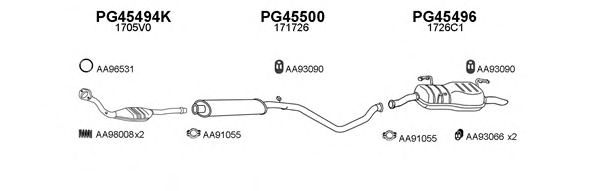 Exhaust System 450086