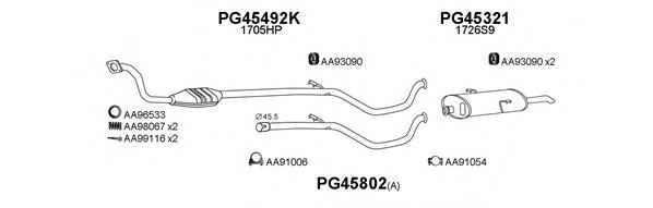 Exhaust System 450210