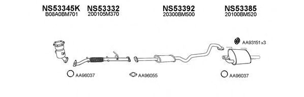 Exhaust System 530123