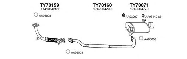 Exhaust System 700107