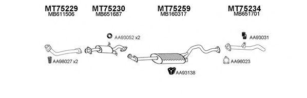 Exhaust System 750029