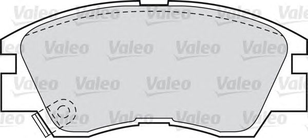 Brake Pad Set, disc brake 598597