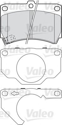 Brake Pad Set, disc brake 601018
