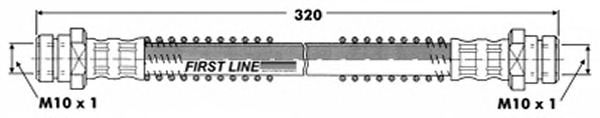 Tubo flexível de travão FBH6250