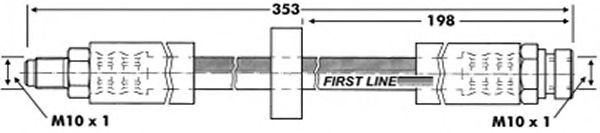 Tubo flexível de travão FBH6850