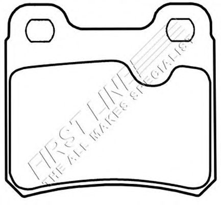 Brake Pad Set, disc brake FBP1469