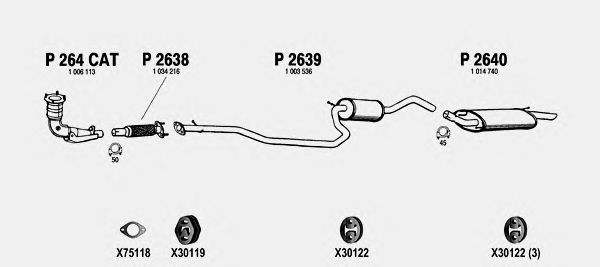 Exhaust System FO201