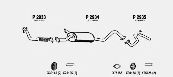Exhaust System HY201