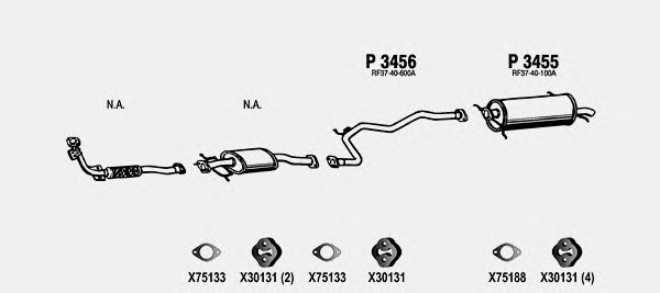 Exhaust System MA102