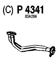 Exhaust Pipe P4341