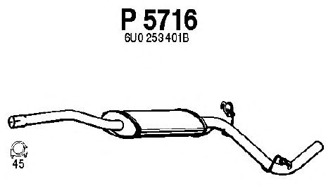 Middle Silencer P5716