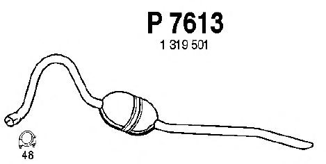 Silenciador posterior P7613