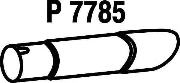 Exhaust Pipe P7785