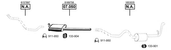 Exhaust System FO075415