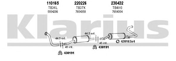 Exhaust System 330387E