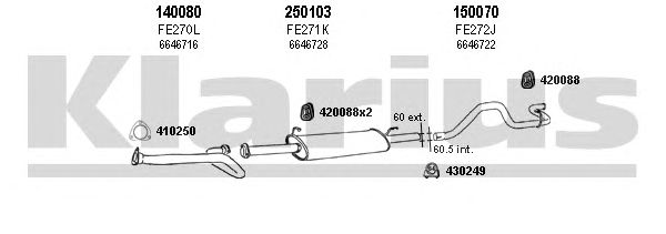 Exhaust System 361090E