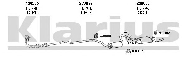 Exhaust System 361356E