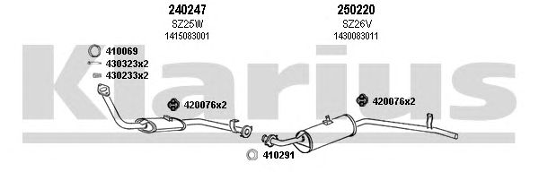 Exhaust System 820013E