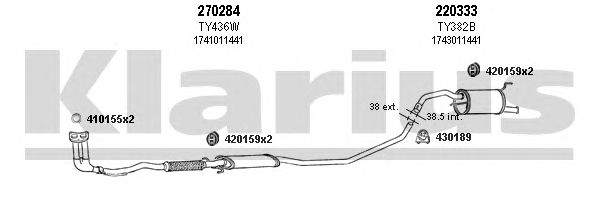 Exhaust System 900218E