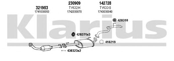 Exhaust System 900430E