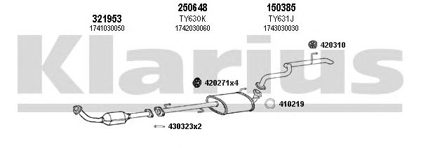 Exhaust System 900431E