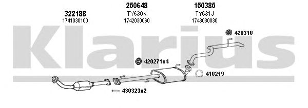 Exhaust System 900467E