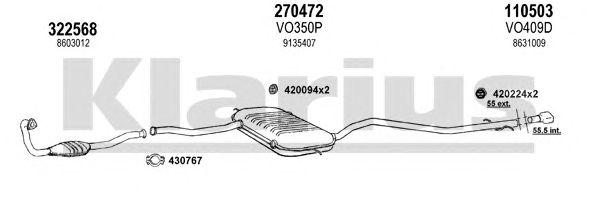 Exhaust System 960396E
