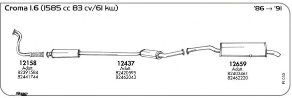 Exhaust System FI030