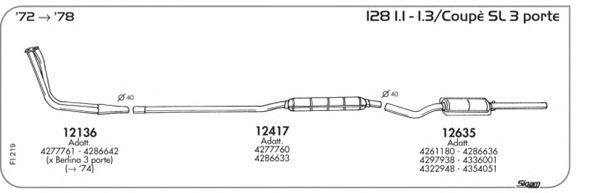 Exhaust System FI219