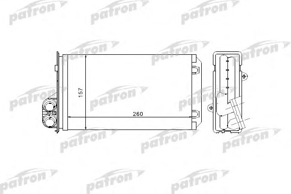 Heat Exchanger, interior heating PRS2069
