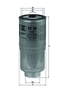 Fuel filter KC 36