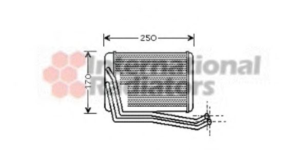 Heat Exchanger, interior heating 82006142