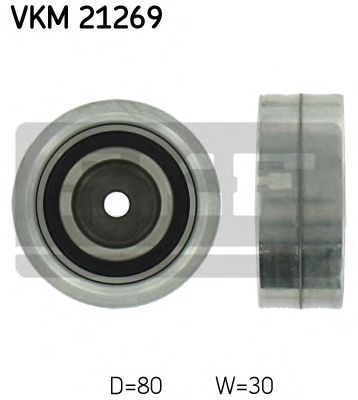 Deflection/Guide Pulley, timing belt VKM 21269